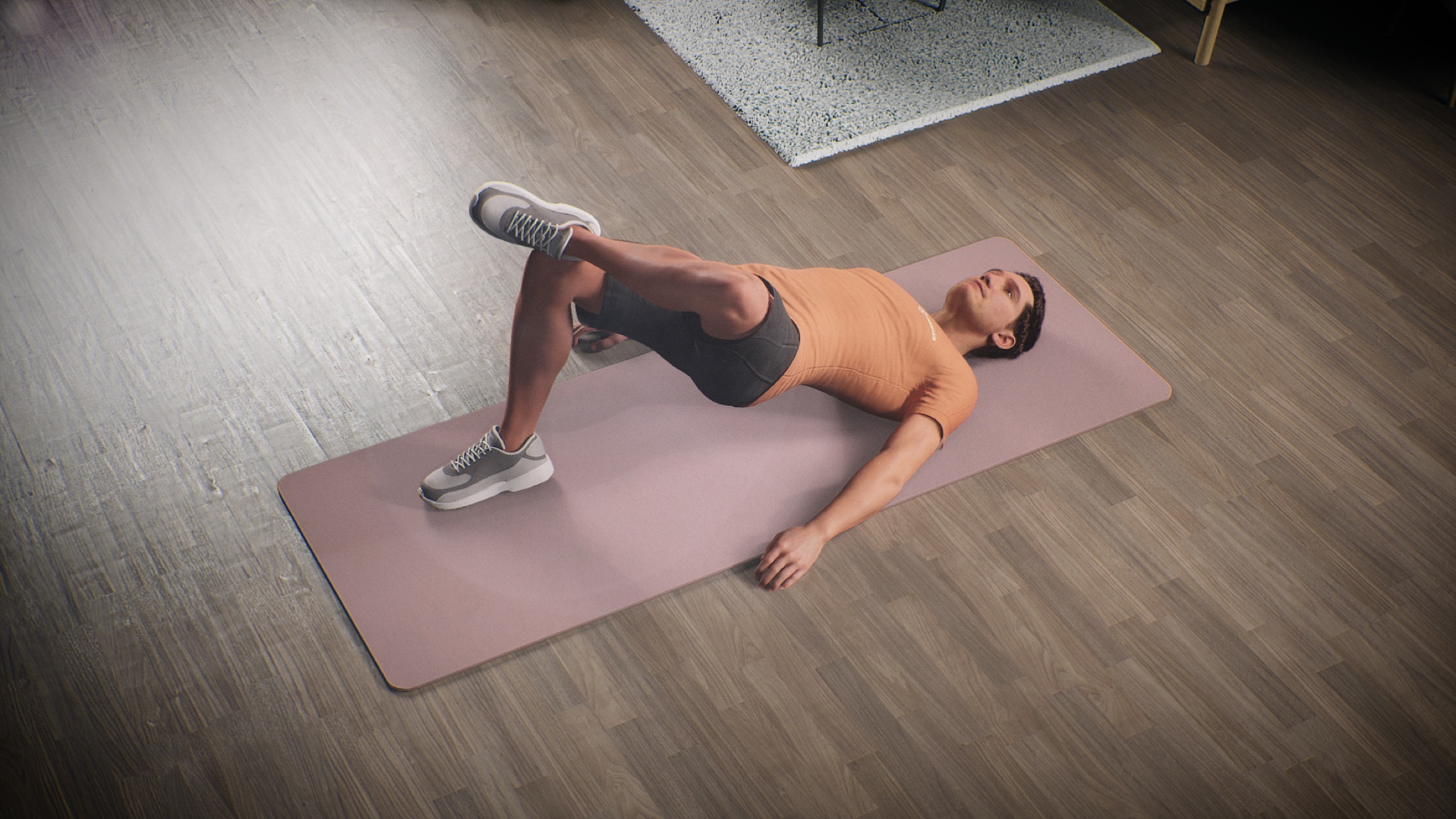 Median interactive exercise content