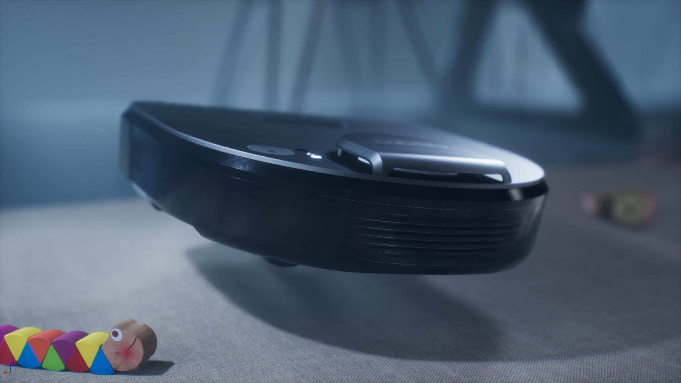 Neato Robotics VR experience with realtime particles