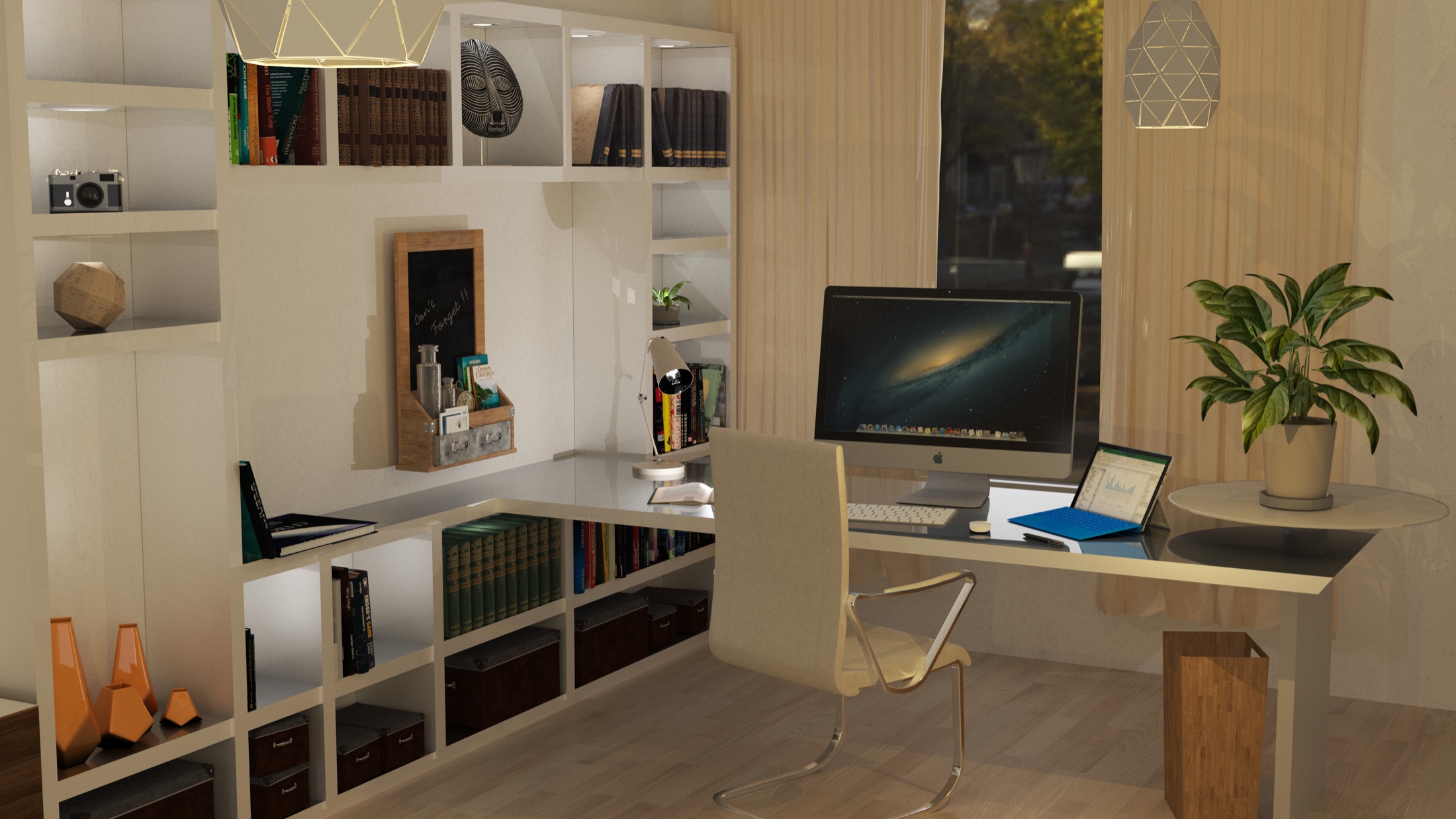 Living room render