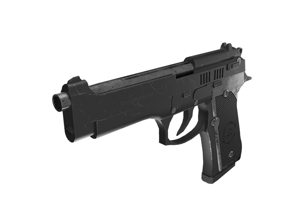 M9 hard surface asset
