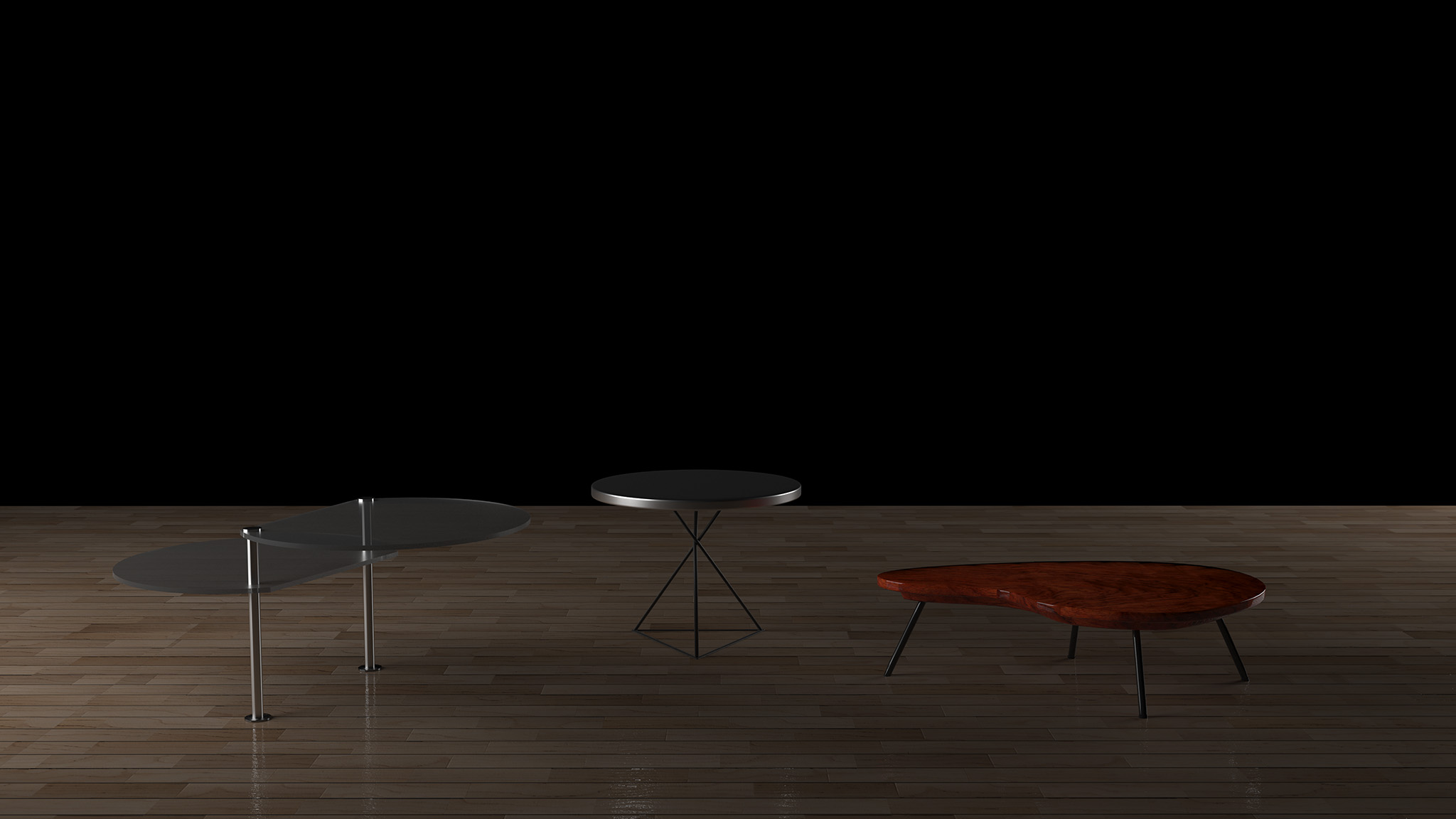 Short tables 3D models