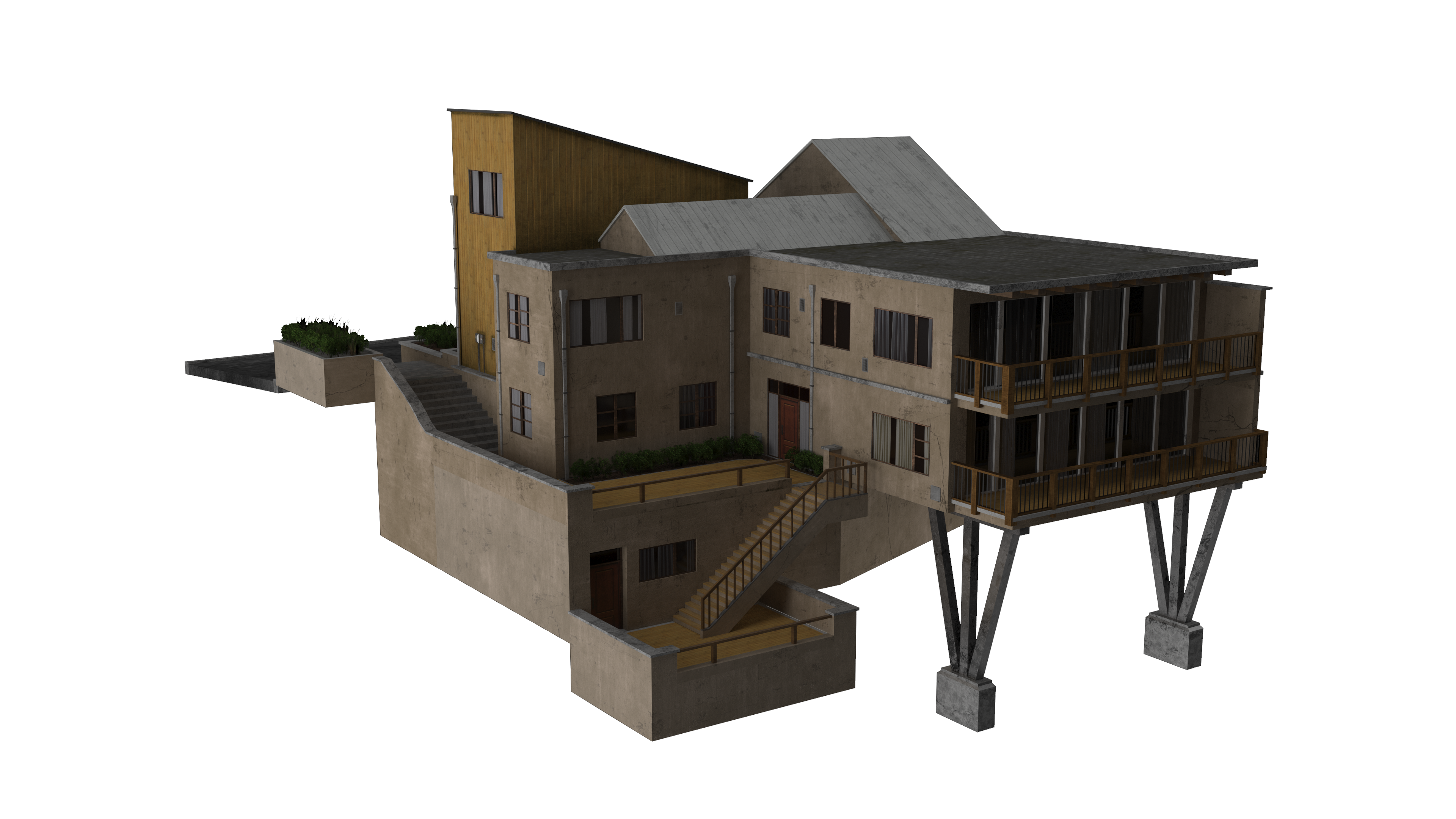 Villa game ready asset