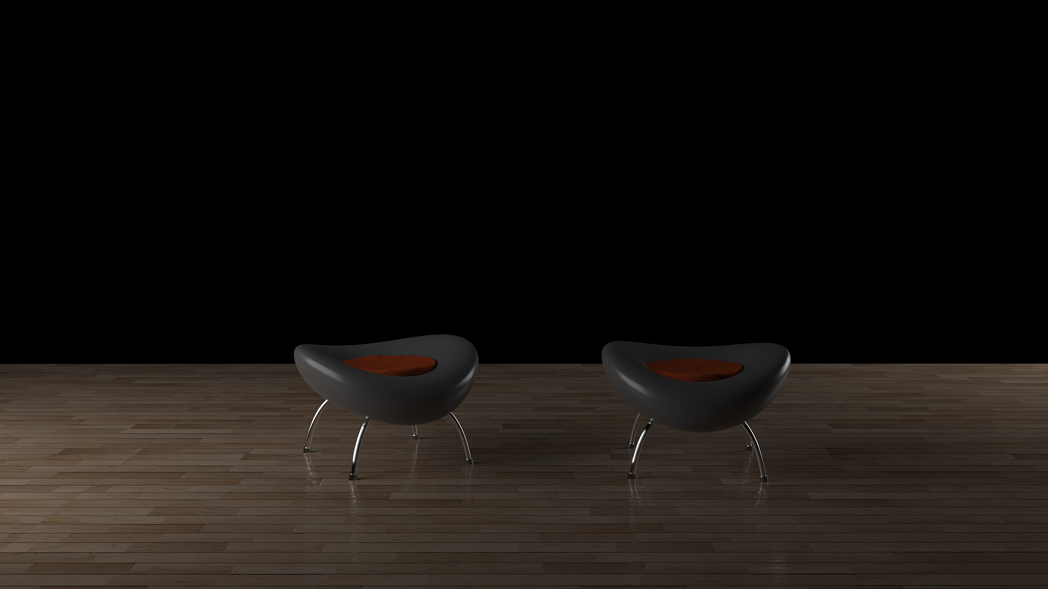 Voyer seats 3D model